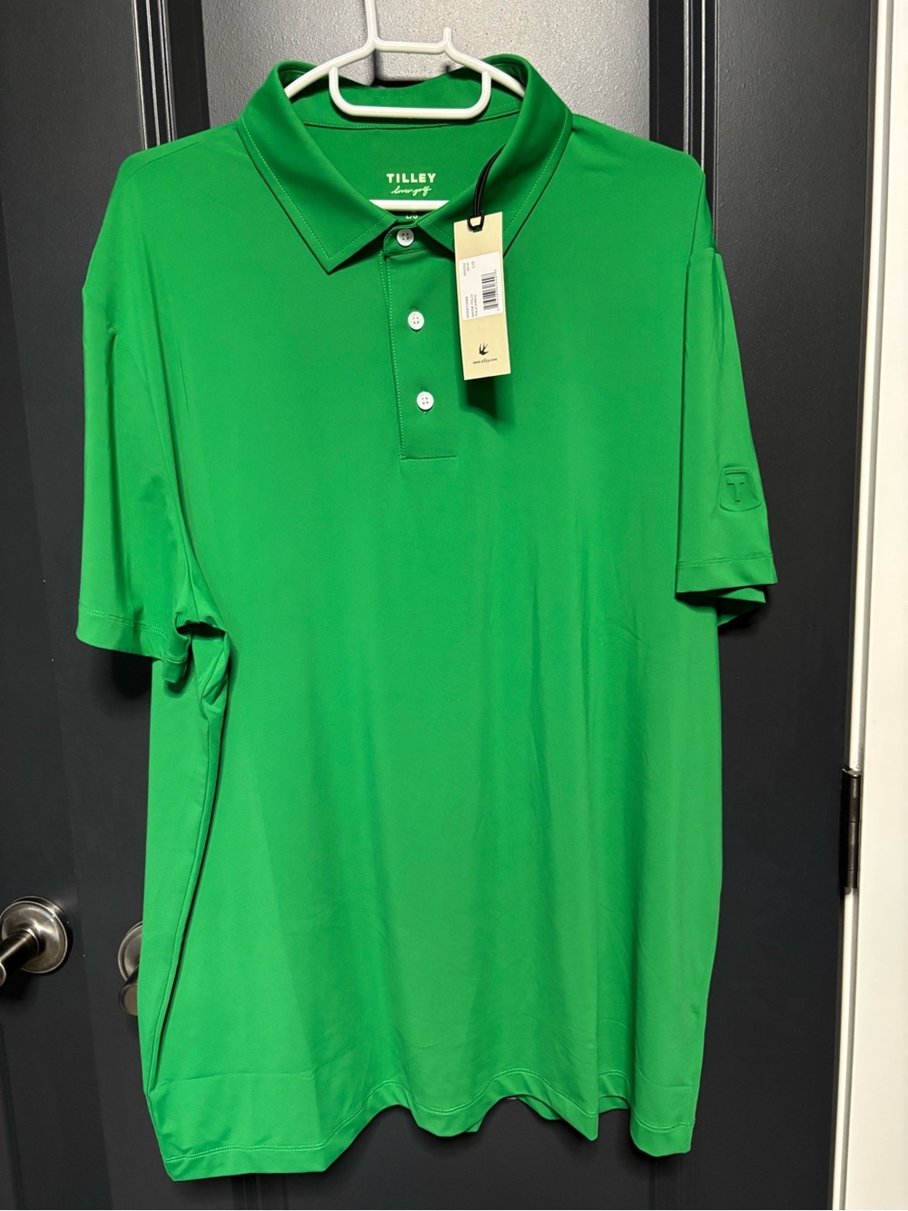 Tilley Men’s Green Performance Polo